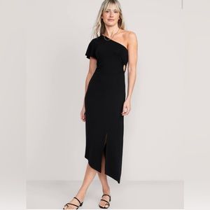 Asymmetrical One Shoulder Dress